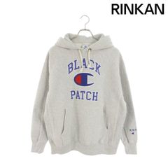 t168【希少】ブラックアイパッチ チャンピオン コラボ 刺繍 ロゴ 