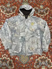 XL リアルツリー ツリー カモフラージュ ジップアップ フーディー