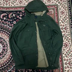 フレッドペリー フリース裏地 マウンテンパーカー パーカ ジャケット L/100