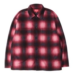 supreme Shadow Plaid Rayon Shirt ブラックXL - メルカリ