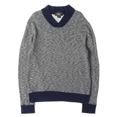 RRL ダブルアールエル スウェット グレー サイズ:Ｍ | リブインディゴ染め Vネック スラブ織り スウェットシャツ | ラルフローレン | トップス トレーナー【メンズ】【中古】のサムネイル