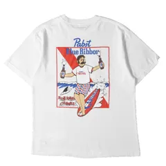 【美品】Captains Helm キャプテンズヘルム Tシャツ ホワイト 白 サイズ:M | 26SS × Pabst Blue Ribbon グラフィック ロゴ Tシャツ(RIDE BLUE SS TEE) | トップス カットソー 半袖【メンズ】【中古】のサムネイル