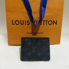 正規品/S+級 ルイヴィトン エクリプス 二つ折り財布