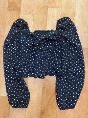 th product Cropped Print Top ドット柄 - メルカリ