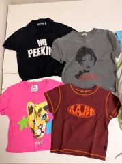 ikncoco マルチボーダーTシャツ 親子リンク 80cm - メルカリ