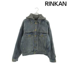 Fear of god 5th デニムフードジャケット - メルカリ