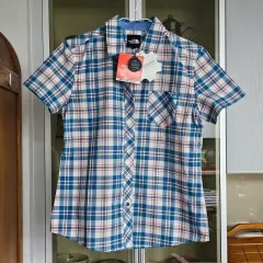90 タグ新品 THE NORTH FACE ザノースフェイス レディース CHECK 半袖 シャツのサムネイル