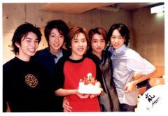 207 嵐 公式写真 旧ロゴ Konica レア 二宮和也 誕生日 バースデー