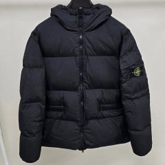 STONE ISLAND リバーシブルダウンジャケット ブラック - メルカリ