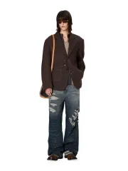 ADER ERROR アーダーエラー urft blazer brown XLのサムネイル