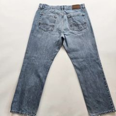 極美品/W38】PRADA デニムパンツ 三角ロゴ 現行タグ ICチップ認識済 