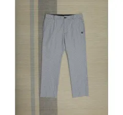 (32インチ/80cm) エムユースポーツ メンズ ギンガムチェック ゴルフ パンツ