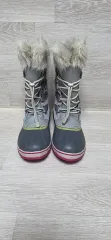 SOREL(ソレル) SOREL 防寒 レディース ファー ブーツ グレー