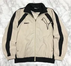 90s PUMA オールドスクール ビックロゴ ウィンドブレーカー ジャケット