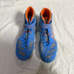 ASICS レスリングシューズ 旧オーダーメイド 青白 28㎝ - メルカリ