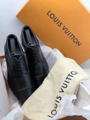 LOUIS VUITTON ヴィトン ベルベット ドレスシューズ メタルヒール 