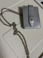 シルバー925 クロスボールチェーン スリムクロスミニダガーウォレットチェーン シルバー925 クロスボールチェーン スリムクロスミニダガーウォレット