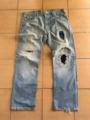 Pablo vinci Scratch remake denim ダメージ加工 - メルカリ
