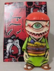 かっこわらい雑貨店　よしこ青髪　黄緑着物 Amazon.co.jp: かっこわらい雑貨店 よしこ 黄色 上目 YOSHIKO yellow