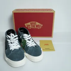 新品 Vans バンズ ヴァンズ Sk8-Mid スケートミッド ミッドカット スニーカー シューズ VN000BWEG0Z 灰系 サイズ25cm 2532Q★4