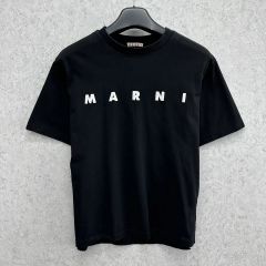 本日のみお値下げMARNI ロゴ 胸ポケット 半袖Tシャツ 10Y【1点のみ