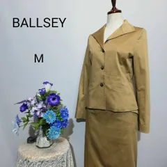 【送料無料】  ボールジィ　極上美品　セットアップ　ブラウン色系　Мサイズ　スカートスーツ