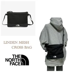 THE NORTH FACE ノースフェイス WL リンデンメッシュ クロスバッグ サコッシュ ショルダーバッグ メンズ レディース ブラック色 海外限定