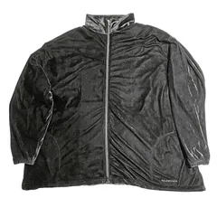 BALENCIAGA バレンシアガ トラックスーツジャケット ベルベット size=S メンズ 535814 TWK17 ブラック トラックジャケット ジャージ ベロア Sサイズのサムネイル