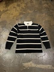 最安値 BELVET Striped Rugby Shirt - メルカリ