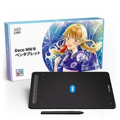 XPPen ペンタブ Bluetooth ワイヤレス接続 8x5インチ X3ペン 傾き検知