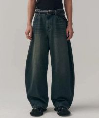 特価 】JCAESAR WASHED DENIMSストレートワイドデニムパンツ - メルカリ