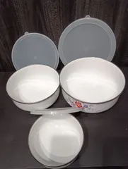 【KS-0195】富士ホーロー ホーロー鍋 丸型容器 16cm/1.2l 20cm/2.5l 24cm/4.0l