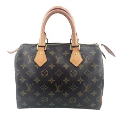 【中古】 LOUIS VUITTON ルイ・ヴィトン スピーディ25 モノグラム  M41109 ハンドバッグ RFID  ボストンバッグ モノグラムキャンバス  レザー レディース 26012546 HO