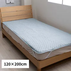 [セミダブル] 120×200cm 新ベッドパッド 防水 寝具 敷パッド マットレスバッド 4001のサムネイル
