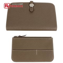 エルメス ドゴンGM トゴ ブラック シルバー金具 長財布 813 - メルカリ