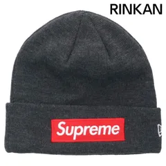 シュプリーム ×ニューエラ New Era  Box Logo Beanie ボックスロゴビーニーキャップ帽子 メンズ