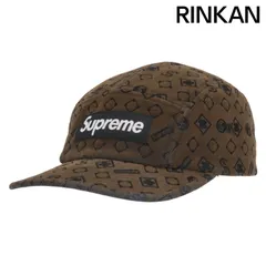 シュプリーム  Flocked Denim Camp Cap フロックドデニムキャップ メンズ