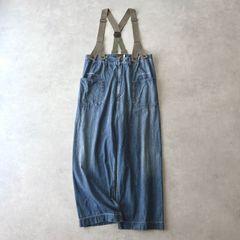 新品・未使用 サルエル サロペ デニム パンツ 3Lへカスタマ プロフで 