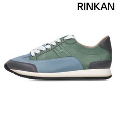 レア 22AW 美品 エルメス トレイル 42 スニーカー Hロゴ ホワイト 
