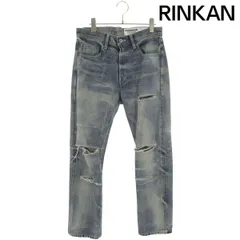ネイバーフッド  19SS  191XBNH-PTM14 CLAW SAVAGE DP MID ダメージ リペアデニムパンツ メンズ Sのサムネイル