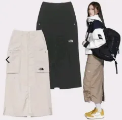 (新品) THE NORTH FACE ザノースフェイス ロング丈スカートのサムネイル