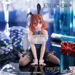 タイクレ限定 中野三玖 フィギュア まとめ売り 4個 タイクレ限定 五等分の花嫁 DesktopCute フィギュア 中野三玖 バニー