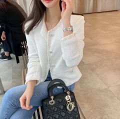 へ*び様 Lumignon Papillon tweed fringe jack - メルカリ