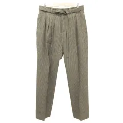 ビズビム VISVIM 24SS HAKAMA PANTS SANTOME ハカマ パンツ ストライプ 3 チャコール 0124105008017のサムネイル