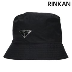 プラダ XXL ウール リナイロン ニット帽 黒 三角プレート - メルカリ