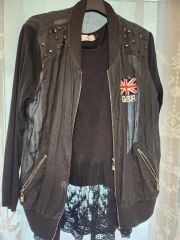 新品未使用】Lily Brown ノーカラークラシカルデニムジャケット - メルカリ