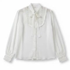 美品 レリアン スキッパーブラウス 25SS ストライプ ブルー 13 - メルカリ