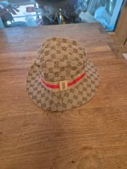 GUCCI グッチ】GGパターン バケットハット ベージュ Lサイズ - メルカリ
