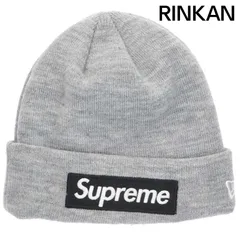 シュプリーム ×ニューエラ New Era  22AW  New Era Box Logo Beanie ボックスロゴビーニーニットキャップ メンズ