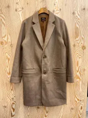 A.P.C. アーペーセー ブラウン ウール コートのサムネイル
